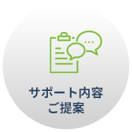 サポート内容提案